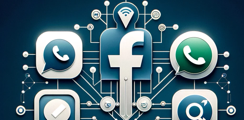 Imagen que muestra Logos clave para estrategias de venta en Facebook e Instagram 2024